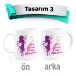 Kadınlar Günü Kupa Bardak Tasarım