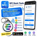 NFC Akıllı Anahtarlık Baskı - NFC Basic Tools