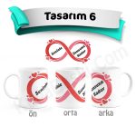 Sevgiliye Kupa Bardak Baskı - Tasarım 06