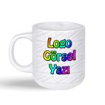 Yarı Oval Kupa Bardak Baskı