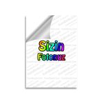 A4 Fotoğraf Sticker Etiket Baskı - 21x30 Cm