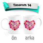 Anneler Günü Kupa Bardak Baskı - Tasarım 14