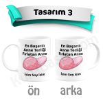 Anneler Günü Kupa Bardak Baskı - Tasarım 3