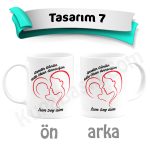 Anneler Günü Kupa Bardak Baskı - Tasarım 7