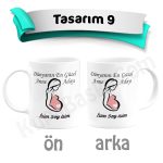 Anneler Günü Kupa Bardak Baskı - Tasarım 9