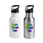 Askılı Pipetli Matara Suluk Baskı