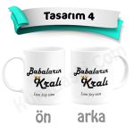 Babalar Günü Kupa Bardak Baskı - Tasarım 4