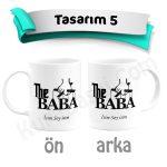 Babalar Günü Kupa Bardak Baskı - Tasarım 5