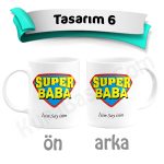 Babalar Günü Kupa Bardak Baskı - Tasarım 6
