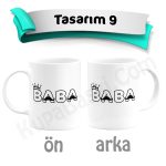 Babalar Günü Kupa Bardak Baskı - Tasarım 9