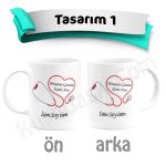 Hemşire Kupa Bardak Baskı - Tasarım 1