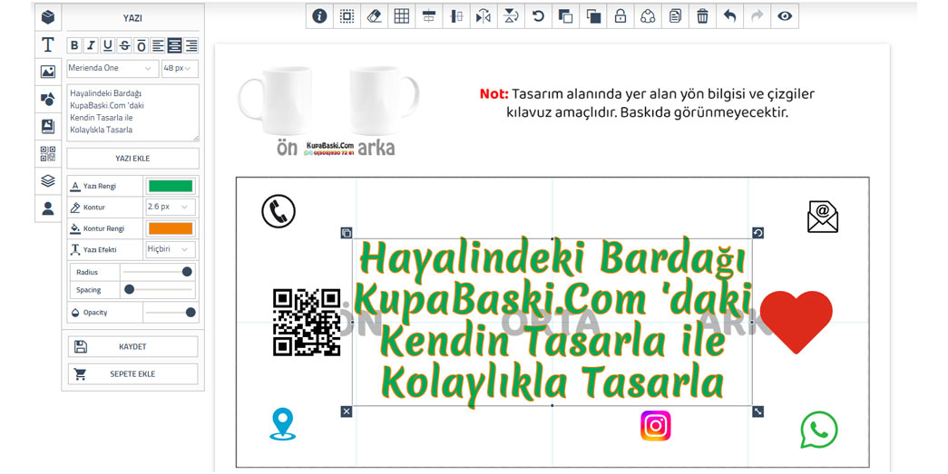 Kupa Tasarla: Hayal Gücünüzü Serbest Bırakın