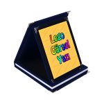 Lacivert Kadife Plaket Baskı