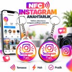 NFC Instagram Anahtarlık