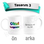 Öğretmenler Günü Kupa Bardak - Tasarım 3