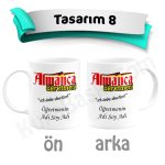 Öğretmenler Günü Kupa Bardak - Tasarım 8