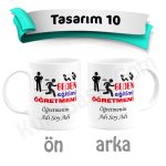 Öğretmenler Günü Kupa Bardak - Tasarım 10