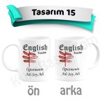 Öğretmenler Günü Kupa Bardak - Tasarım 15