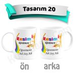 Öğretmenler Günü Kupa Bardak - Tasarım 20