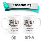 Öğretmenler Günü Kupa Bardak - Tasarım 23